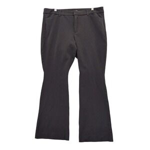 Old Navy Pixie Flare Pants High Rise Secret Smooth Pockets Gray Womens Size‎ 16